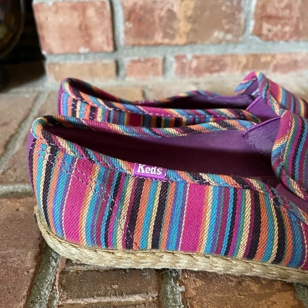 Keds Striped Espadrille Sneakers